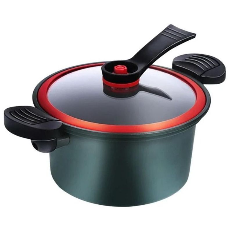 Mini Olla A Presion 12x22cm Coccion Lenta 3500ml