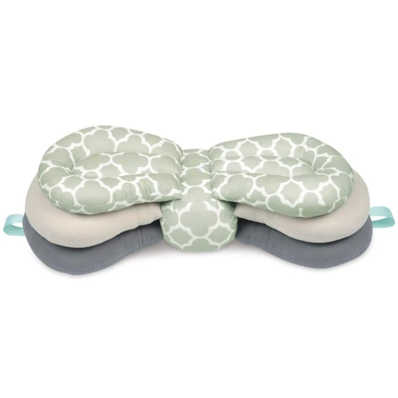 Almohada Cojin Para Lactancia Amamantar Infantil Verde-0