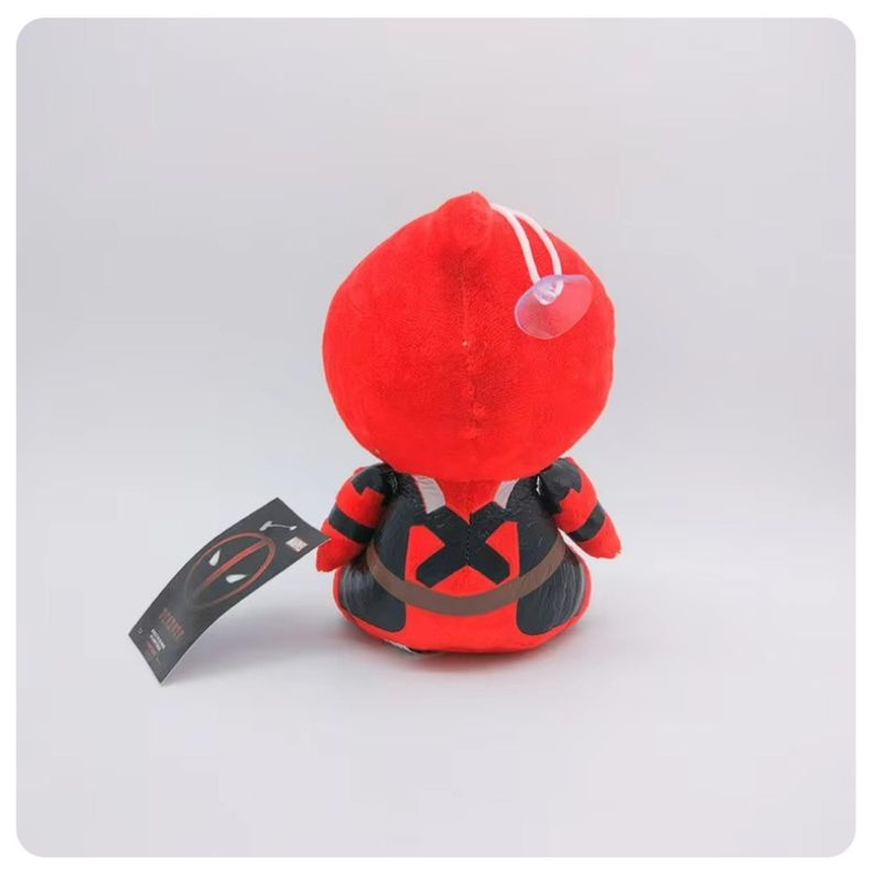 Juguete Peluche DeadPool 20cm Rojo Felpa Infantil-2
