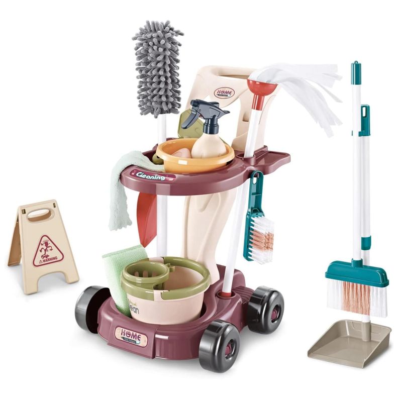 Juguete Articulos De Limpieza Y Aseo 20 Piezas Infantil-1