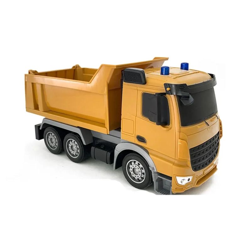 Juguete Camion Tolva A Control Remoto Amarillo Infnatil-0
