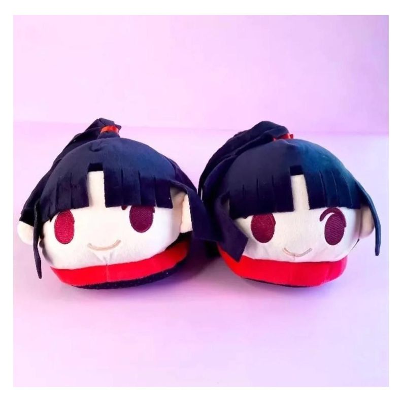 Pantunflas Talla Estandar Diseño Sango De InuYasha-1