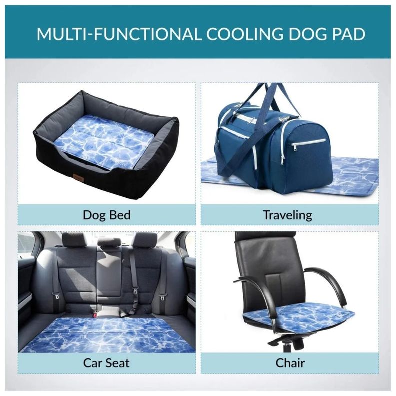 Alfombra Manta Refrescante Talla L Para Mascotas Petcool Mat-3