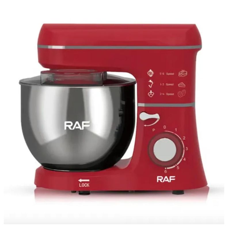Batidora De Pie Bowl 5.5L 1100W Rojo R6671 Raf-1