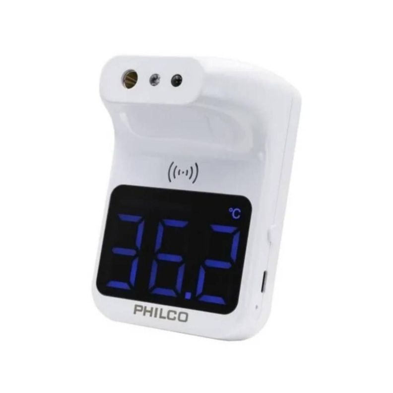 Mini Termometro Infrarrojo De Pared Blanco Philco-0