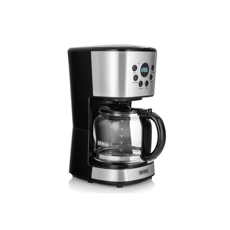 Cafetera Electrica 1.8L 900W Jarra De Vidrio Th-141DI Thomas-2