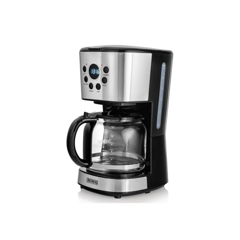 Cafetera Electrica 1.8L 900W Jarra De Vidrio Th-141DI Thomas-0
