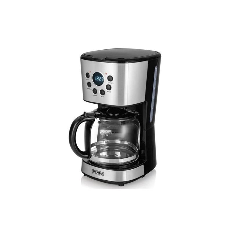 Cafetera Electrica 1.8L 900W Jarra De Vidrio Th-141DI Thomas-3