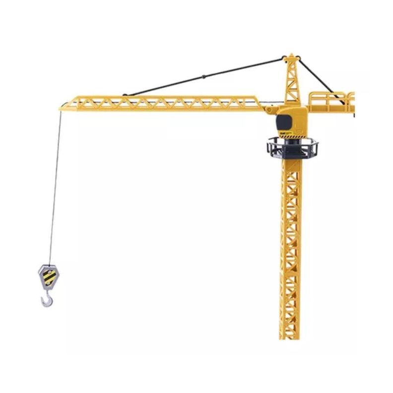 Juguete Grua Torre Elevadora 40x40x17cm Amarillo Infantil-1