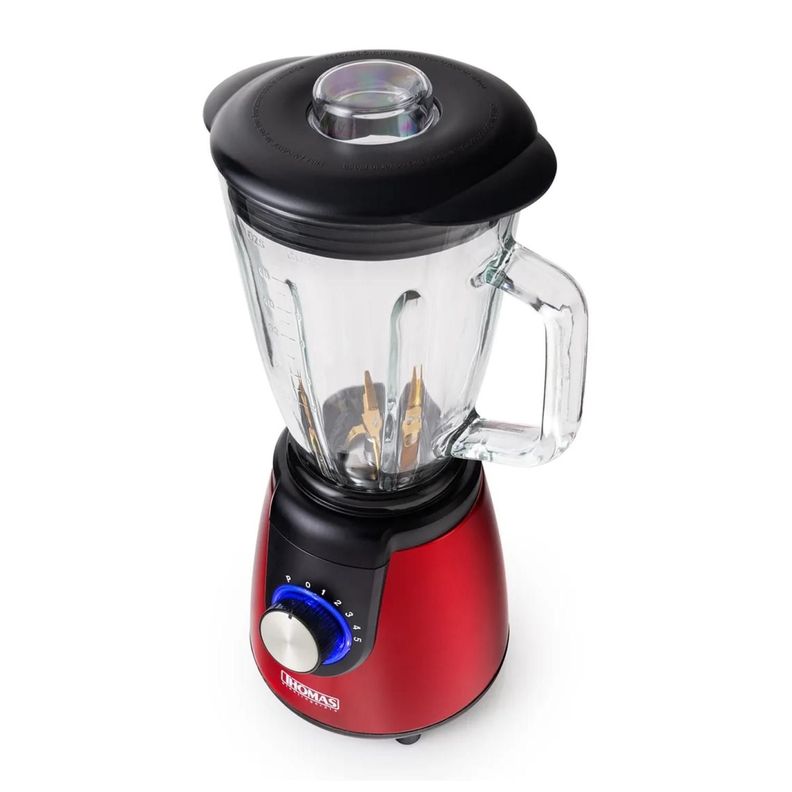 Licuadora Electrica 1.5L 700W 5V Roja Th-700vr Thomas-1