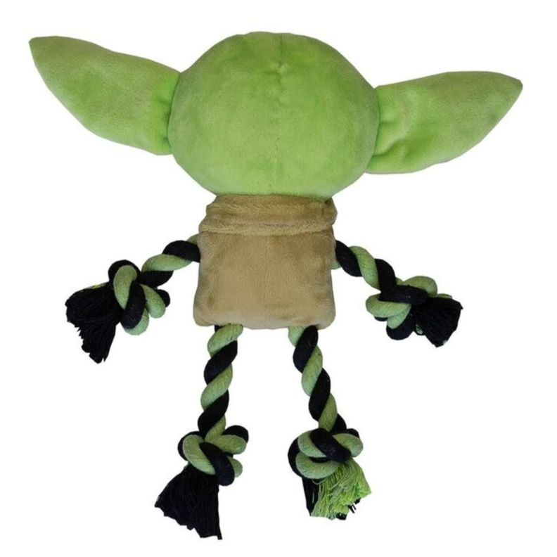 Juguete Interactivo Para Mascotas Baby Yoda Tierno Verde-1