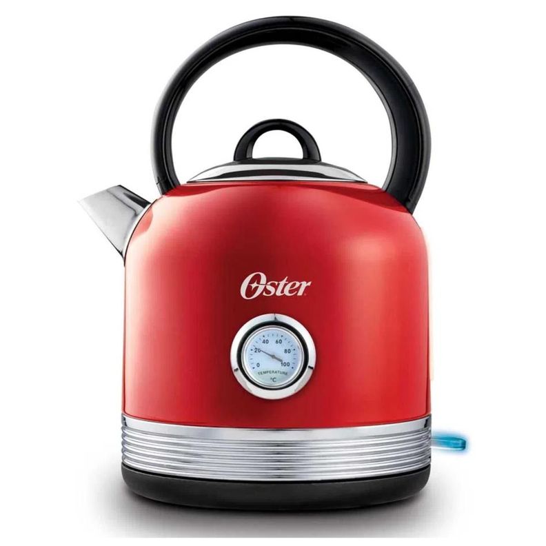 Hervidor Electrico 2.5L 1850W Roja Oster-0
