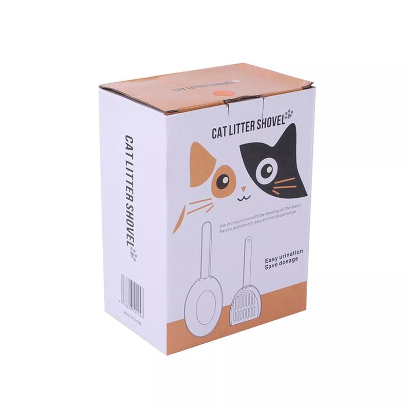 Pala Para Arena De Gatos Con Doble Pala Para Limpieza-4