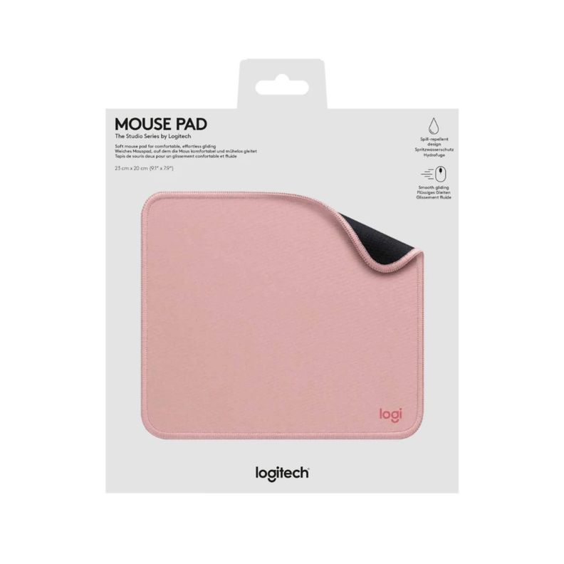 MousePad De Estudio 20x23cm Rosado Logitech-2
