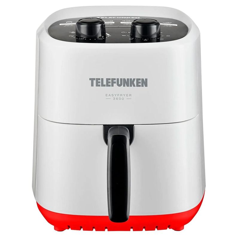 Freidora De Aire Air Fryer 3600ml 1400W Blanco Telefunken