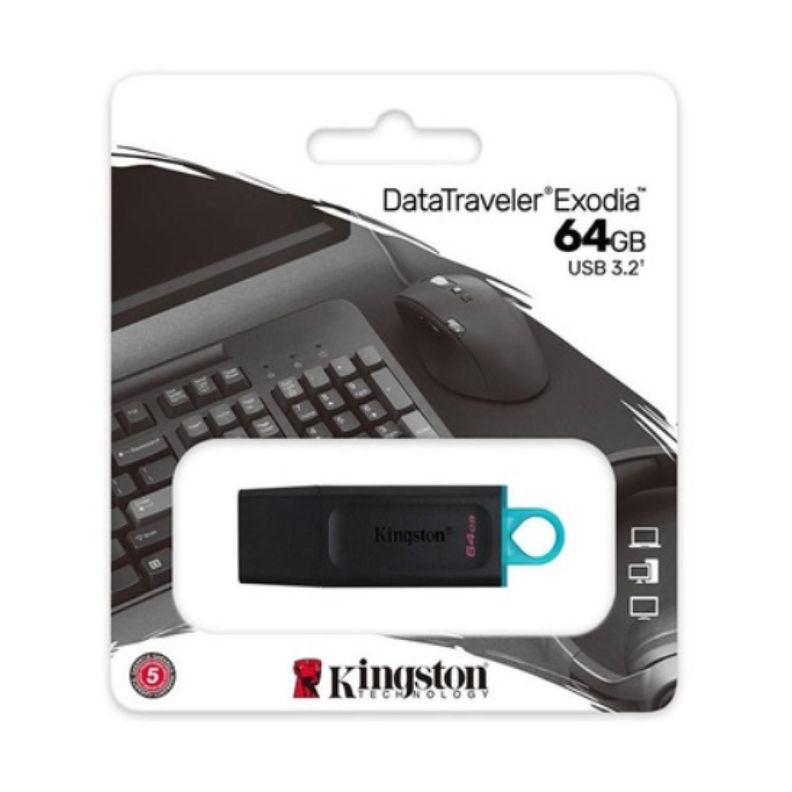 Pendrive USB 3.2 64Gb Datatraveler Exodia Kingston-2