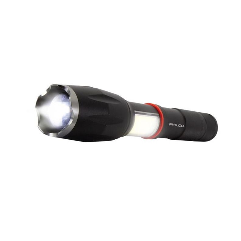 Linterna LED Tipo Cree 2 Luces 1000L W936 Philco-1