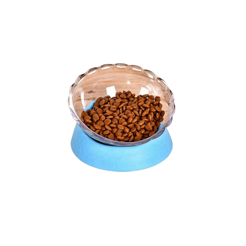 Plato De Alimento Antideslizante Con Bowl Perros Mascotas-0