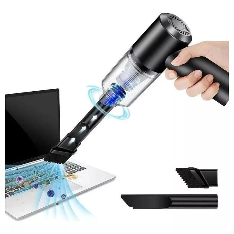 Aspiradora Portatil De Mano Para Hogar Automovil 120W-2