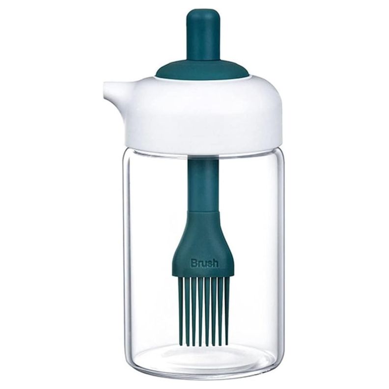 Dispensador De Aceite Con Brocha Botella De Aceite Cocina-0