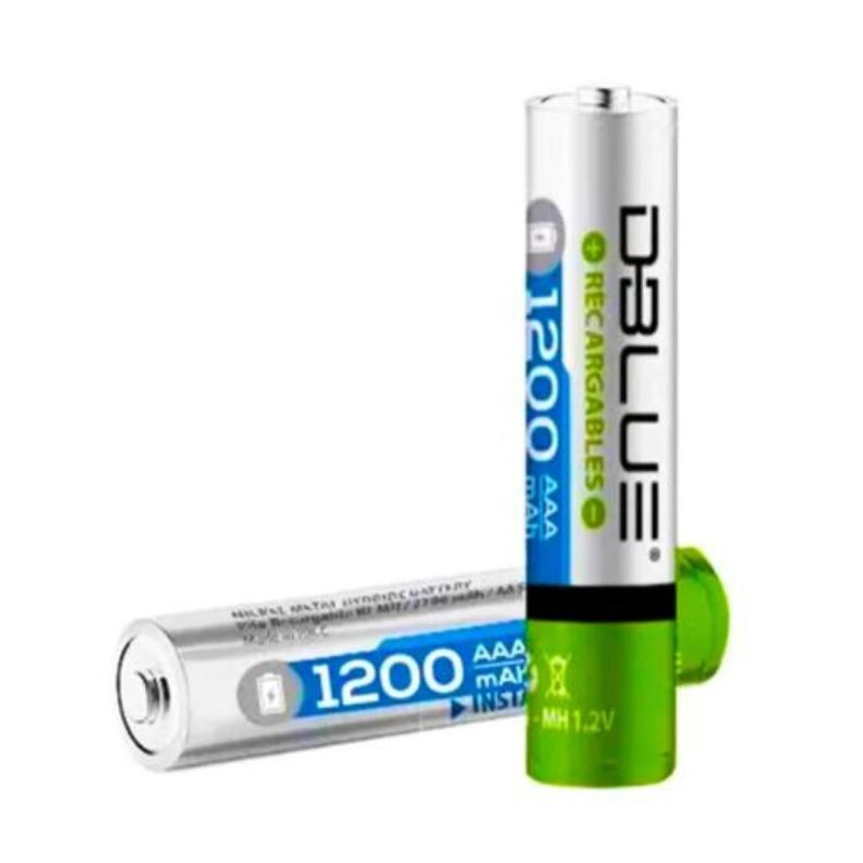 Tira 5 Pilas Recargables AAA 1200mAh Philco-0