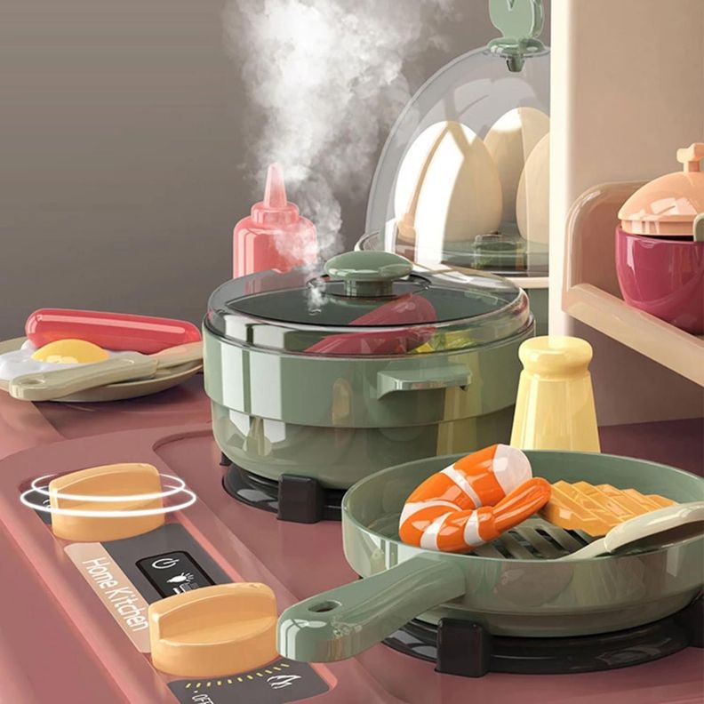Juguete Set Cocina 65 Piezas Luz Sonido Cafe Infantil 93Cm-2