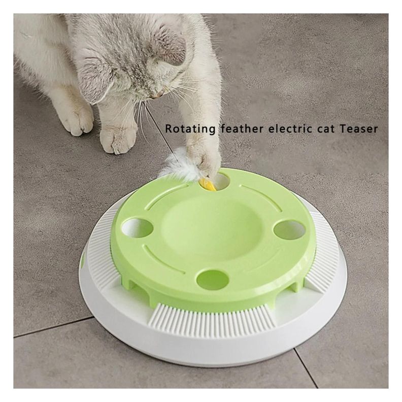 Juguete Interactivo Bola Loca Para Gatos Mascotas-5