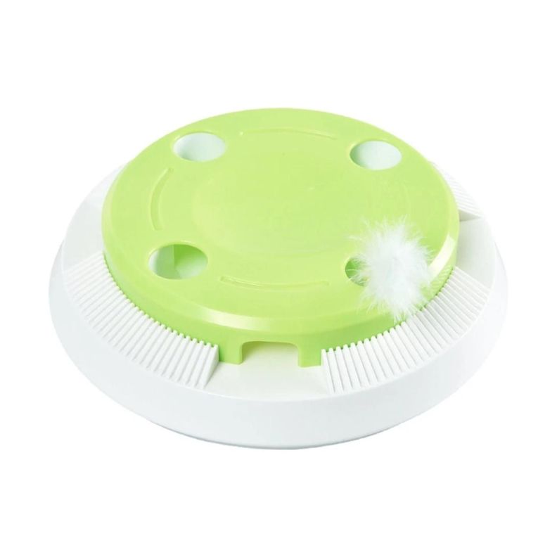 Juguete Interactivo Bola Loca Para Gatos Mascotas-0