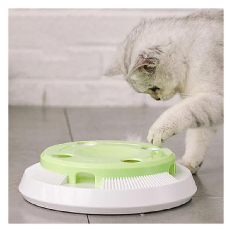Juguete Interactivo Bola Loca Para Gatos Mascotas-4