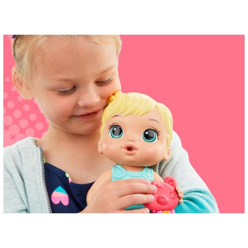 Juguete Muñeca Baby Alive Latidos felices 30cm Con Sonidos-2