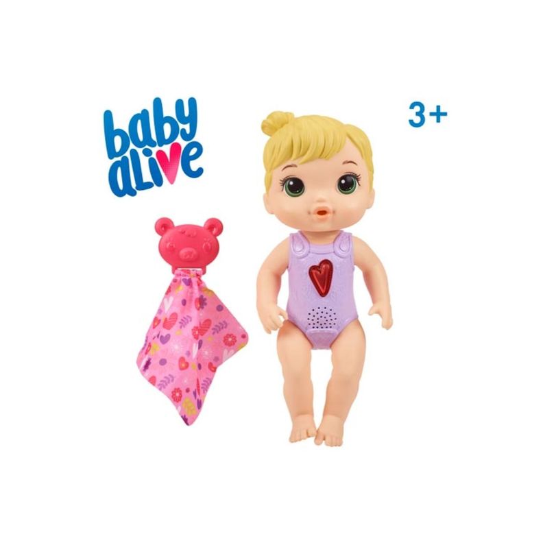 Juguete Muñeca Baby Alive Latidos felices 30cm Con Sonidos-3