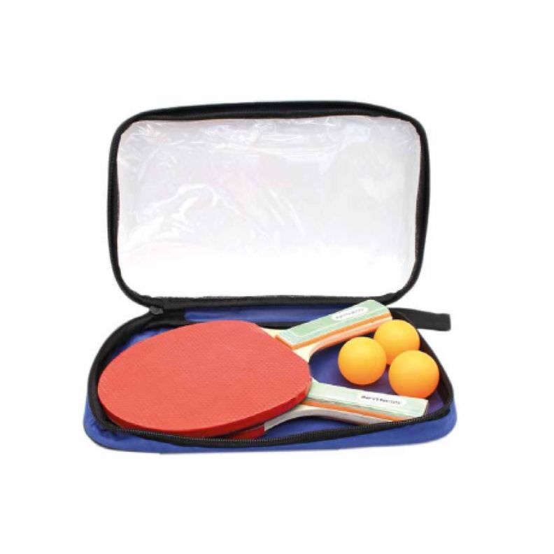Set Paletas De Ping Pong Con 3 Pelotas Infitness-0