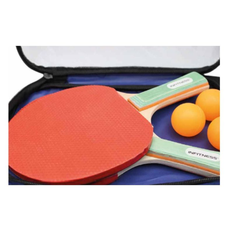 Set Paletas De Ping Pong Con 3 Pelotas Infitness-1
