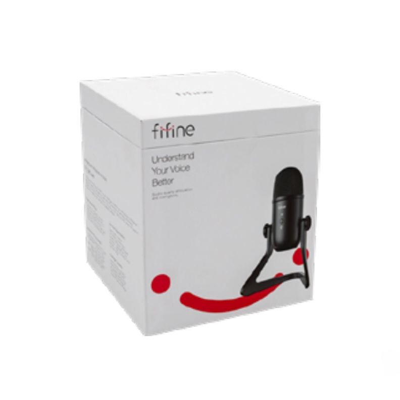 Microfono Condensador USB Profesional Soporte K678 Fifine-2