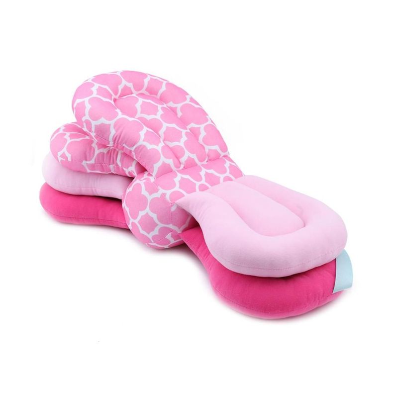 Almohada Cojin Para Lactancia Amamantar Infantil Rosado-1