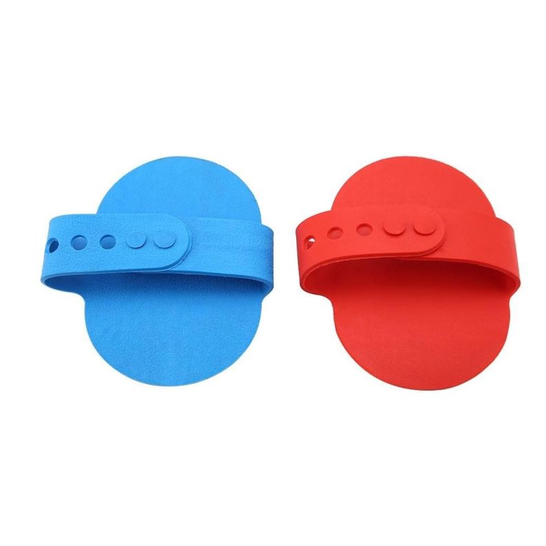 Cepillo De Goma Flexible Para Baño De Mascotas-1