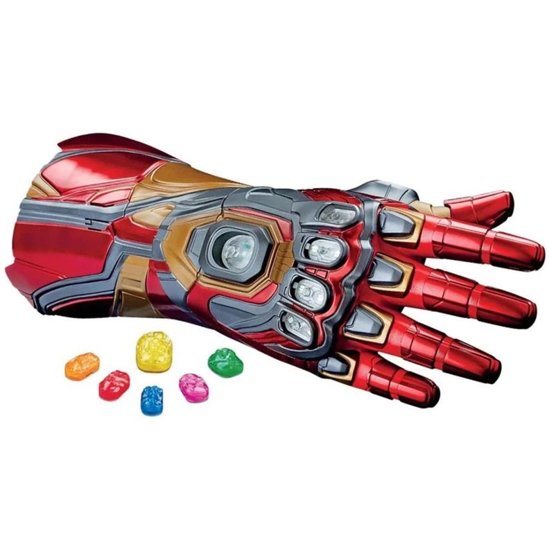 Juguete Guante Iron Man Gemas Del Infinito Luces Y Sonido-0