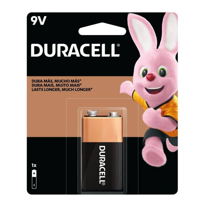 Pila Bateria 9V Alcalina Duracell-0
