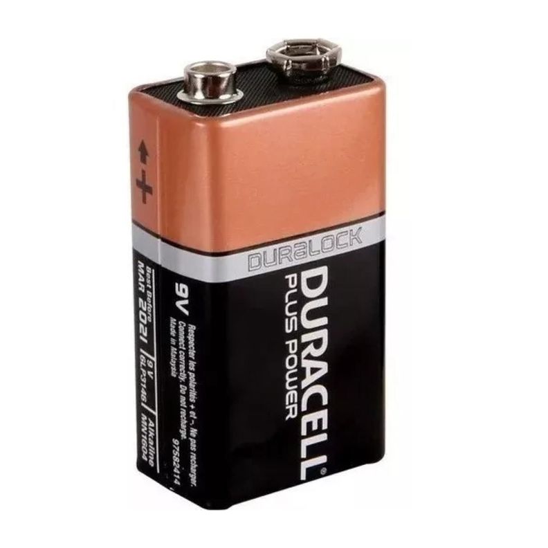 Pila Bateria 9V Alcalina Duracell-1