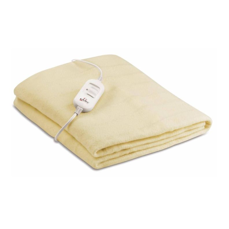 Calientacama 1 Plaza 150x80cm Poliester Beige Gama-0