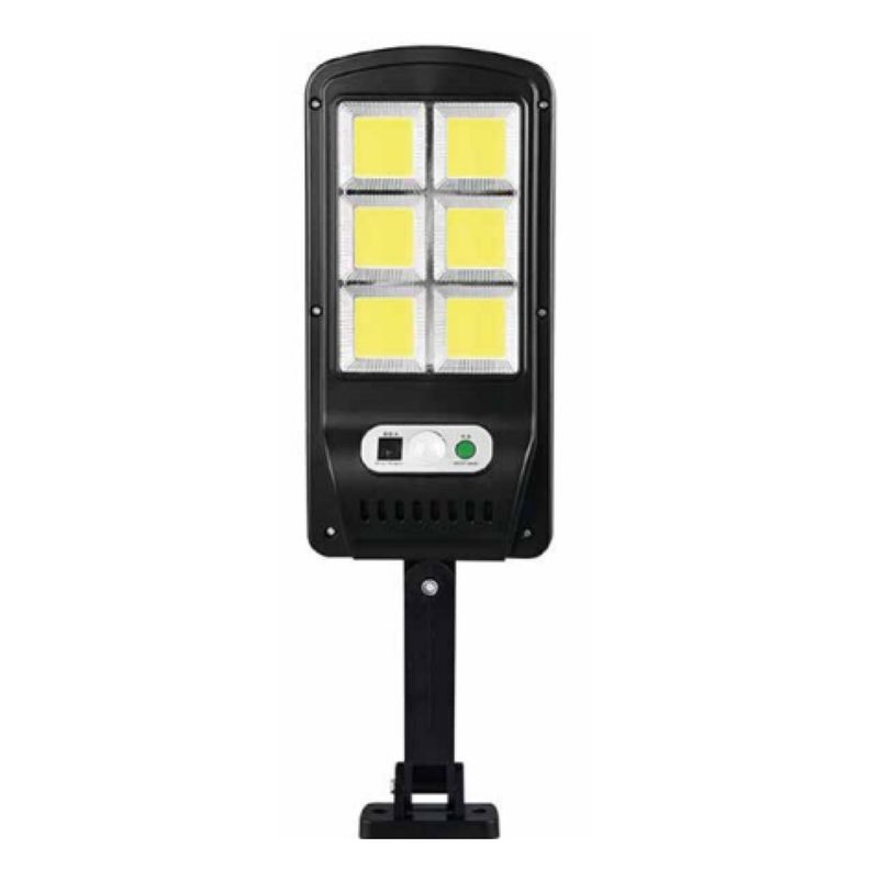 Foco Solar Con Sensor De Movimiento 45W Negro Tecnolab-0