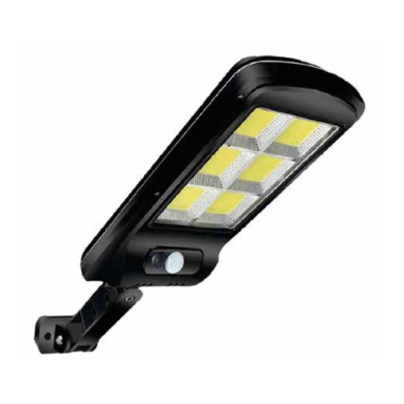 Foco Solar Con Sensor De Movimiento 45W Negro Tecnolab-1