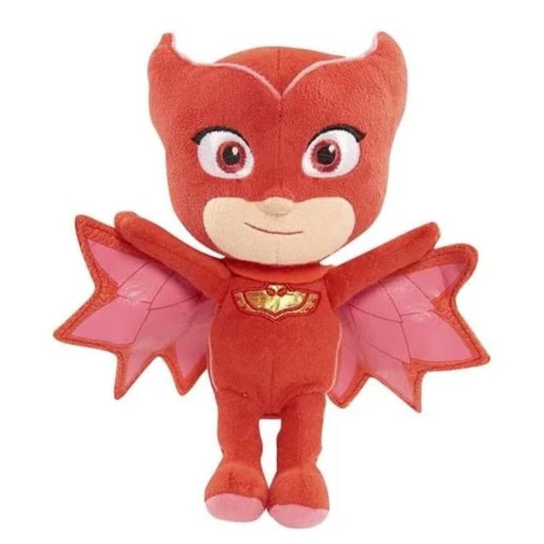 Pack 2 Peluches Catboy Y Amaya 20cm Heroes En Pijama-1