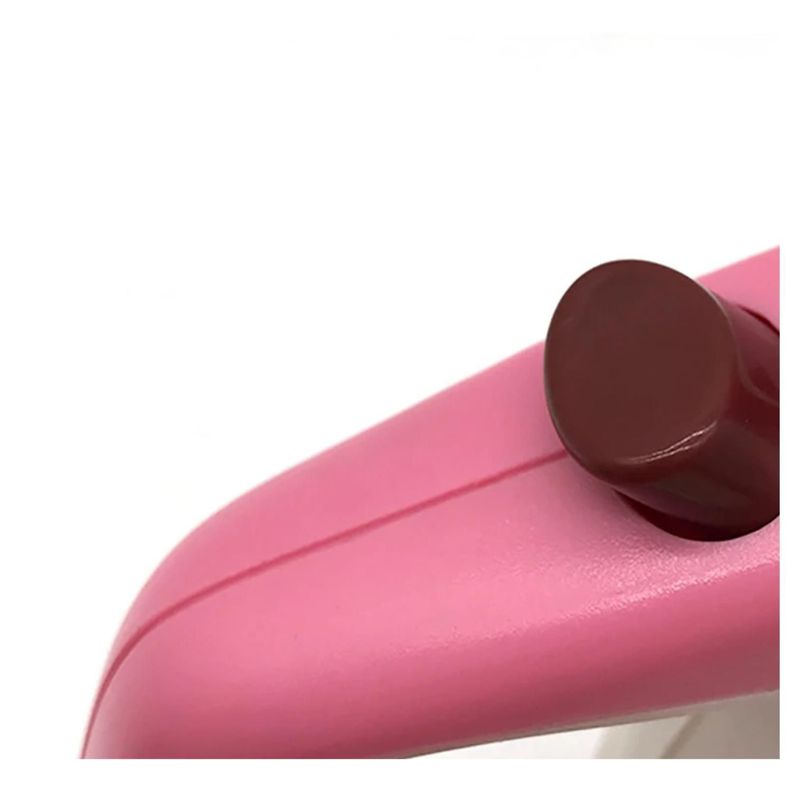 Cuerda Retractil 5M Con Linterna Para Paseo De Mascotas Rosadp-5