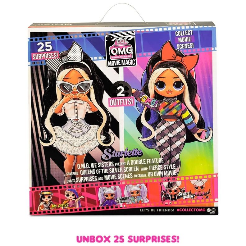 Juguete Muñeca LOL Surprises OMG Movie Magic Starlette-5