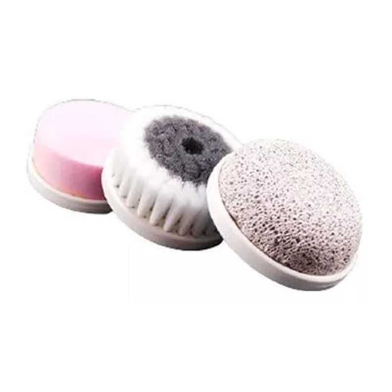 Brocha Limpiadora Facial Con Accesorios Recargable USB-2