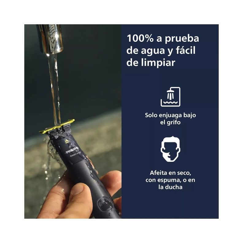 Afeitadora Oneblade Recorta Perfila Barba 3P QP1424/10-3