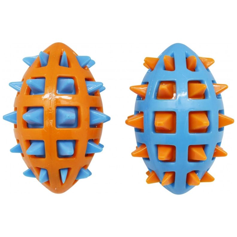 Juguete Para Morder Bola Spiky Con Sonido Para Mascotas-1