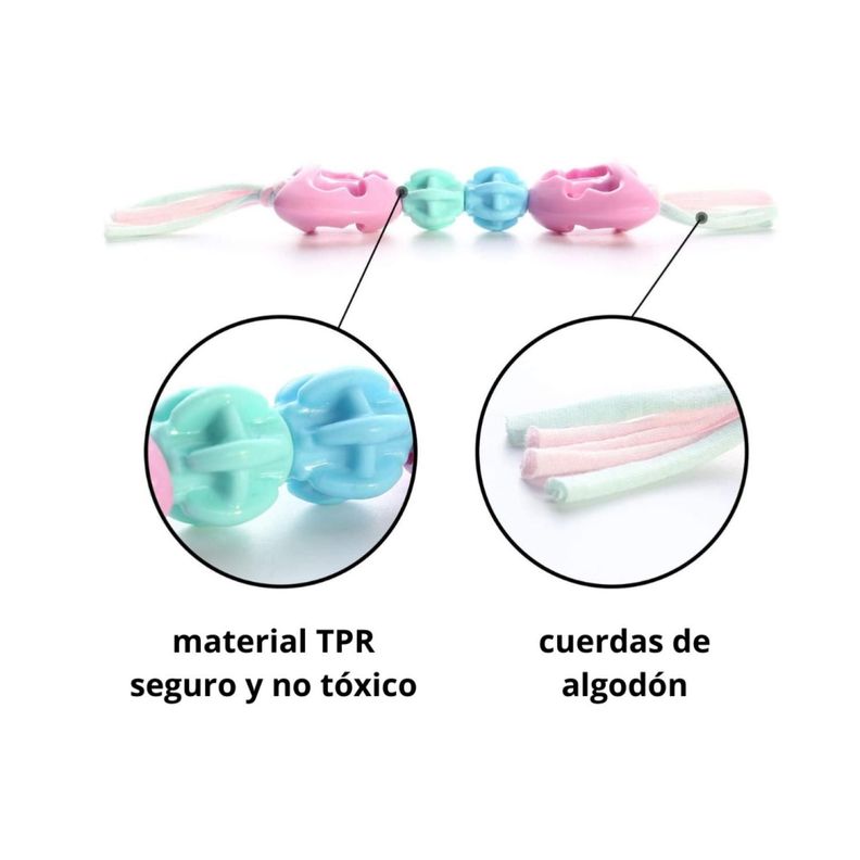 Juguete Interactivo Para Masticar De Goma Colores Mascotas-1