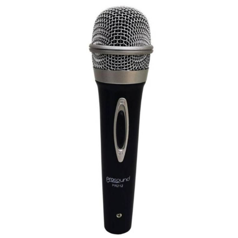 Microfono Unidireccional Cable 3Mts Negro Prosound-0